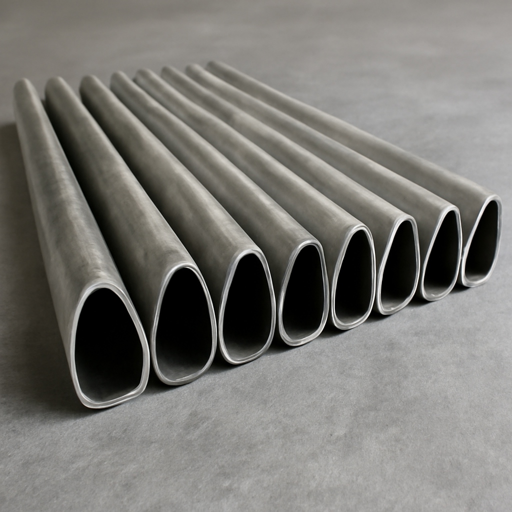 Труба стальная каплевидная 15х5х1 мм Ст08 ГОСТ 8638-57